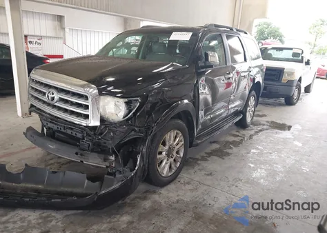 2013 Toyota Sequoia Platinum 5.7L V8 из США, поврежденный, VIN 5TDDW5G1XDS089719